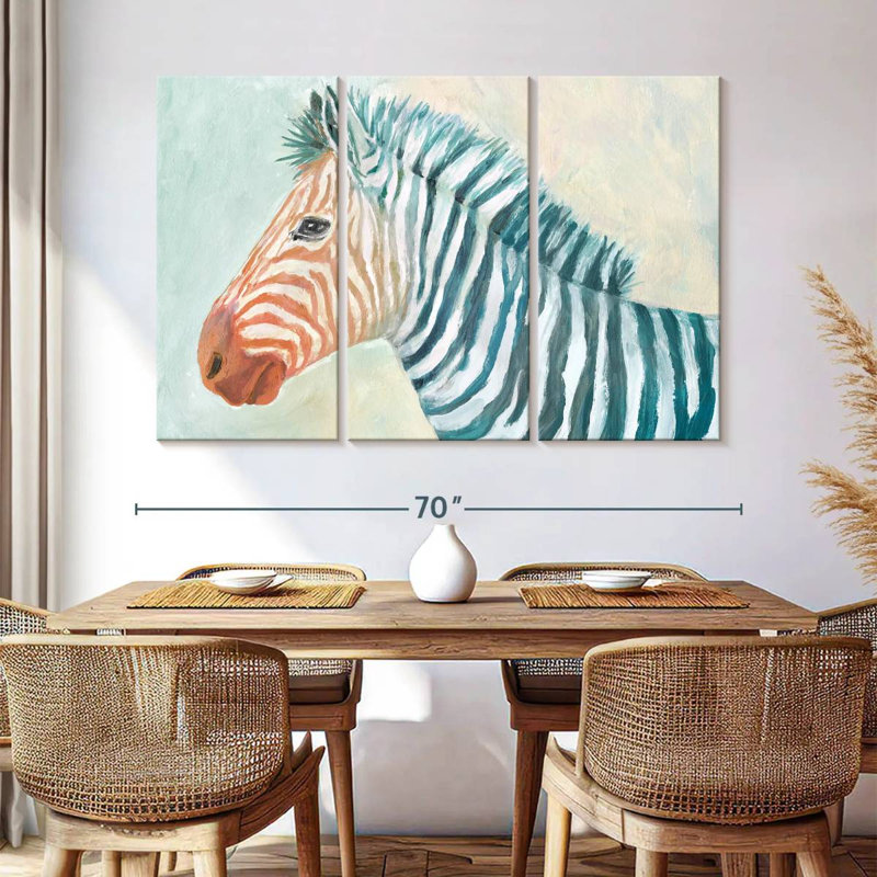 Brampt Zebra's Secret, 42" H x 65" W