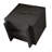 Nightstand In Charcoal Gray