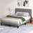Upholstered Panel Bed-2006136474-2006136475