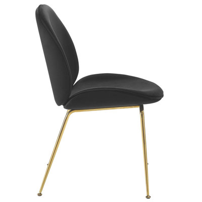 Chaise de salle à manger Scoop Gold
