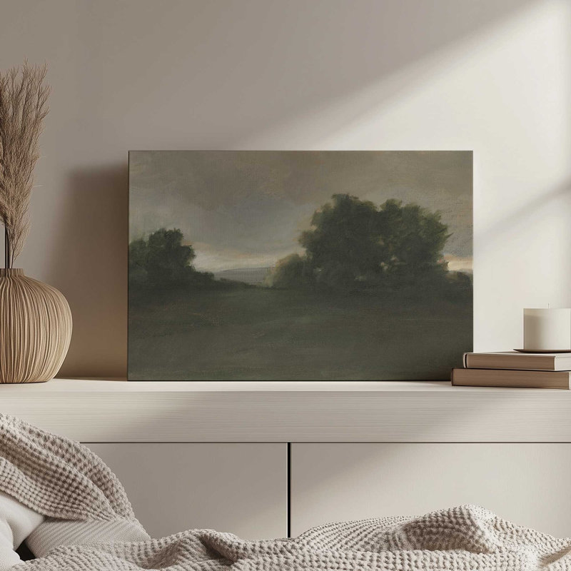«Dramatic Sunset II» par Ethan Harper, reproduction d'art sur toile, H 12 po x l 16 po