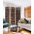 Panel Bamboo/Rattan Folding Room Divider