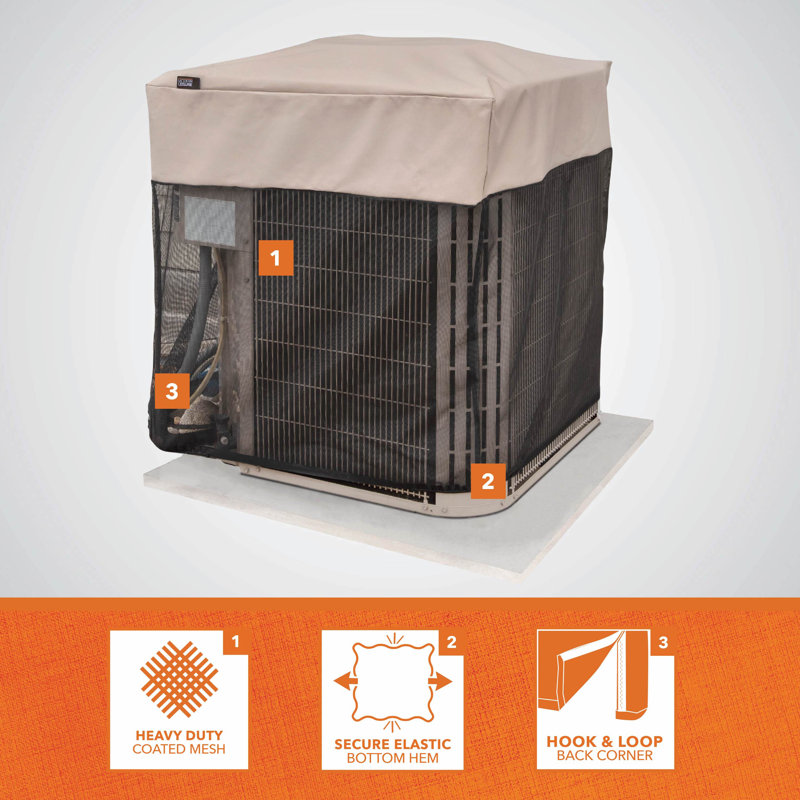 Basics Outdoor Air Conditioner Cover
