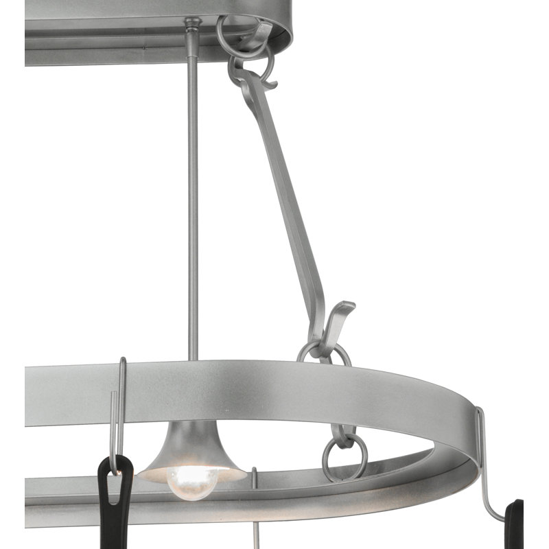 Harmony Handcrafted 2 Light Pot Rack