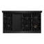 ZLINE 48" Classic Double Oven Gas Range w/ 8 Burners in Black Stainless Steel