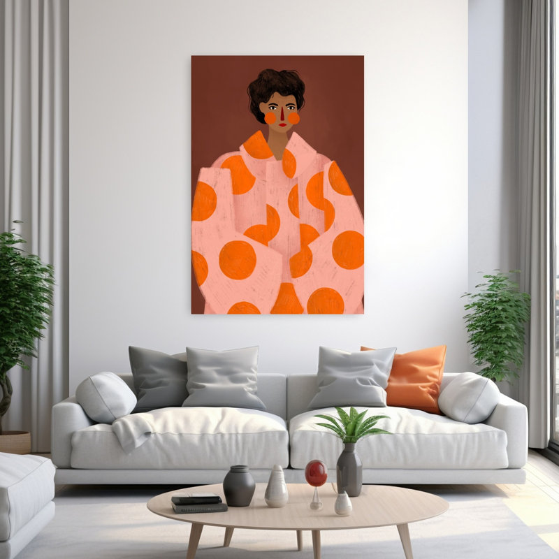 Art contemporain contemporain abstrait, H 60 po x l 40 po