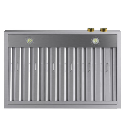 KUCHT Pro Style 36 po. 900 CFM hotte de cuisine sous armoire, acier inoxydable, commandes numériques