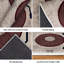Tapis d'intérieur transparent transparent lavable à la machine-133455956