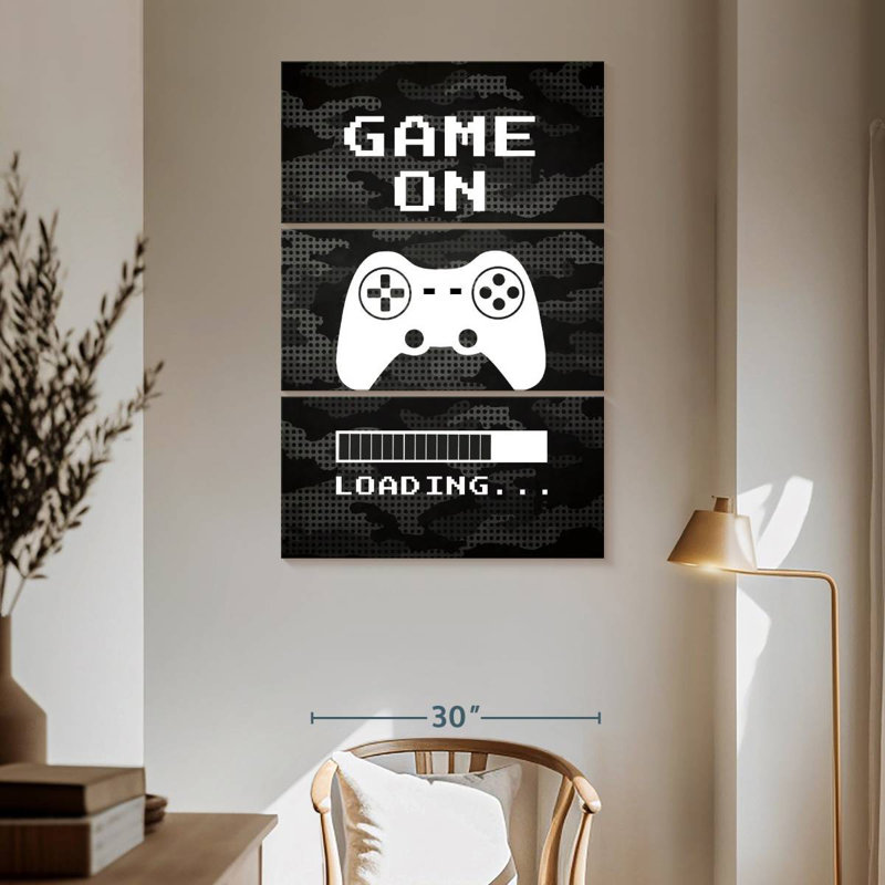 Kema Game On Loading, 65'' H x 42'' W