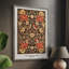 WM MORRIS Series CDXIV Framed Print - Solid Wood-1130467745
