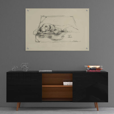 «Stowaway III» par Ethan Harper, art mural en verre acrylique