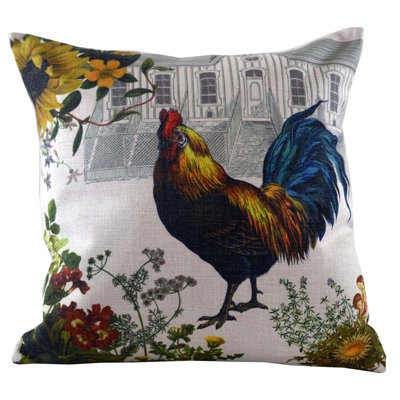 Floral Pillow Cover