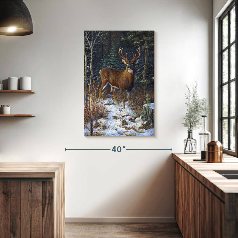 Brampt Last Light - Whitetail, 39" H x 26" W