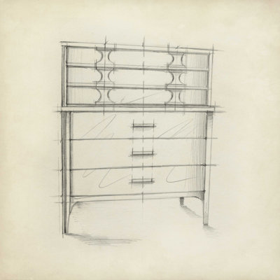 " Mid Century Furniture VII " Print