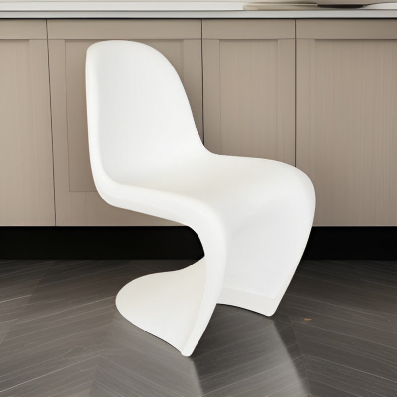 Chaise d'appoint, Blanc mat