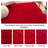 Feather Soft Modern Solid Shag Red Area Rug-22463972