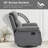 Upholstered Brezzy Recliner-1868502595