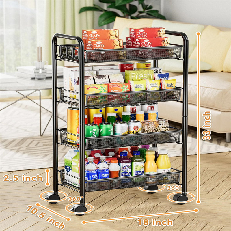 Elazer Kitchen Cart