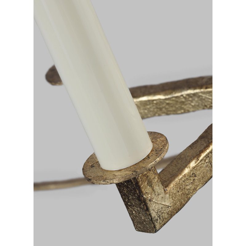 Thayer 5 - Light Chandelier, Antique Gild