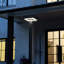 Lampadaire solaire carré facile à installer avec minuterie