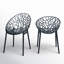 Chaise empilable pour ensemble à diner de patio Metrocles-16394073