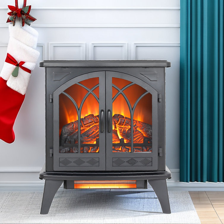 Minocqua Infrared Electric Stove Winston Porter