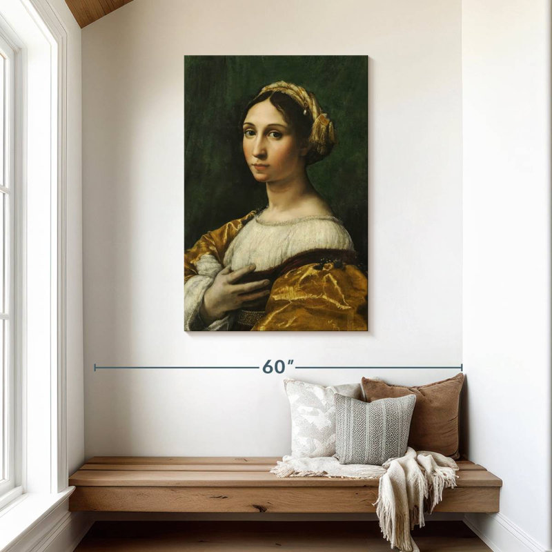 Portrait de jeune femme Leisha 1515-1520, H 45 po x l 30 po