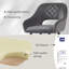 Sunni 67cm Velvet Upholstered Arm Bar Stool with Footrest-907437681