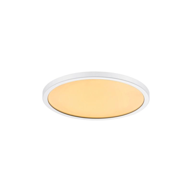 4726 LED Flush Mount, 2.3cm H x 24.4cm W x 24.4cm D