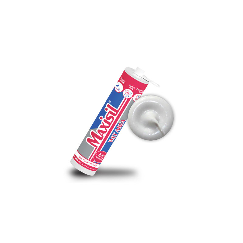 Maxisil Wet Area Silicone Sealant, Snow White