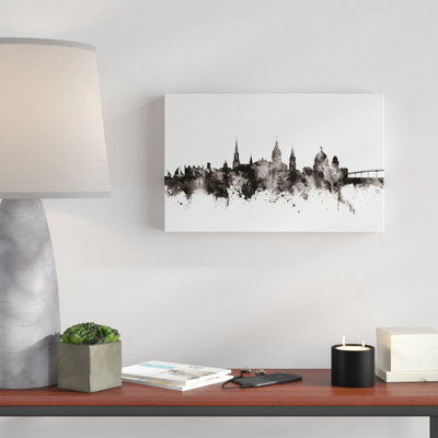 Annapolis Maryland Skyline III by Michael Tompsett - Graphic Art on Canvas