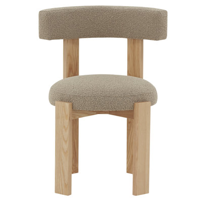 Eugenia 19.5'' H Boucle Upholstered Armchair