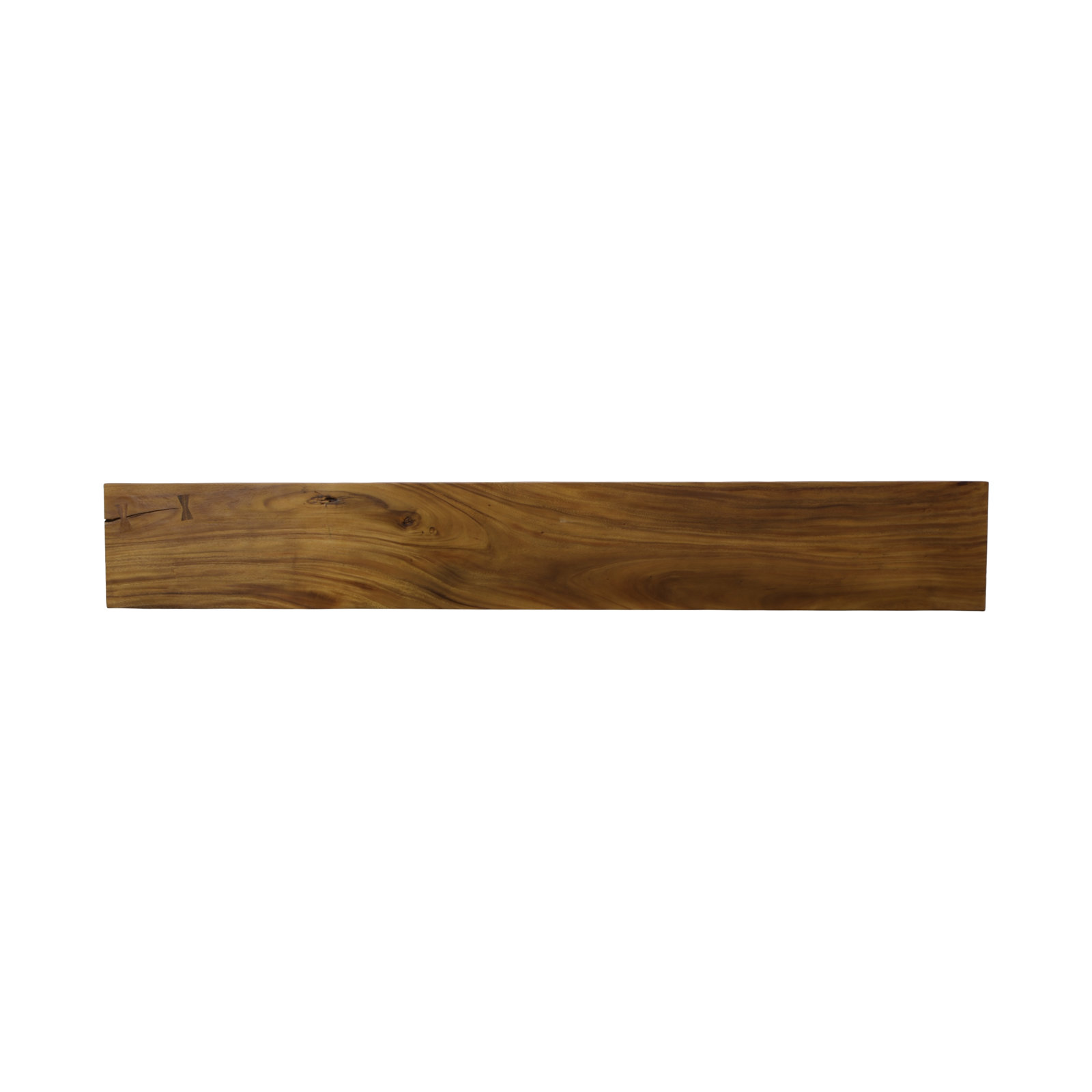 Origins Straight Edge Bench, 17" H x 96" W x 14" D, Natural