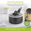 Tower T80356 Cerasure 16 cm Saucepan with Non-Stick Coating, Suitable for all Hob Types, Graphite