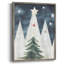 «Christmas Holiday Art DCCCLXVII», reproduction d'art encadrée - bois massif XMA171533-392794933