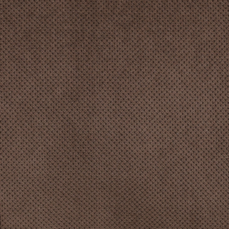 Ensemble de canapé modulaire inclinable manuel 3 pièces avec porte-gobelets et rangement 3 pièces, Tissu brun