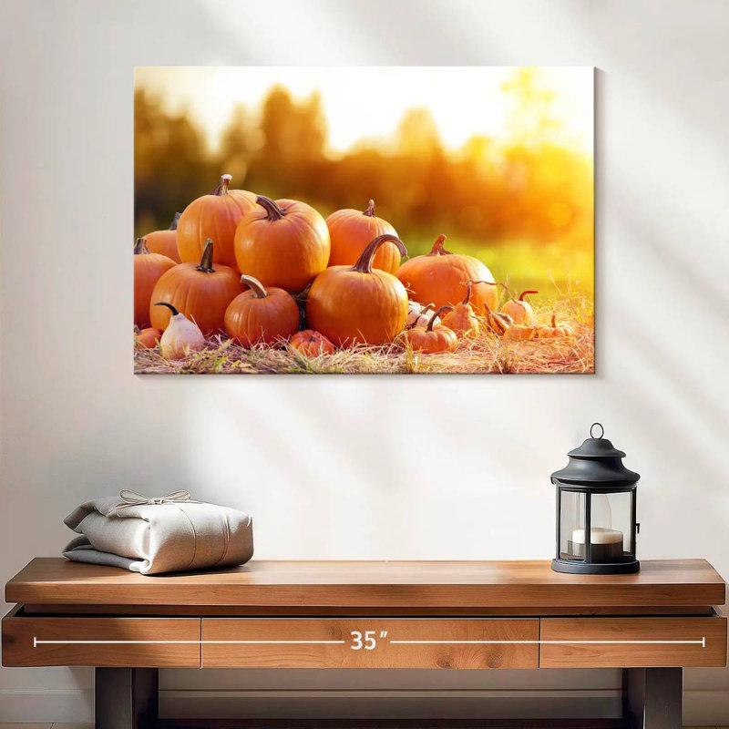 Récolte de citrouilles Yarlin, H 16 po x l 24 po