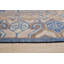 Tapis oriental bleu en laine noué à la main traditionnel-278072364
