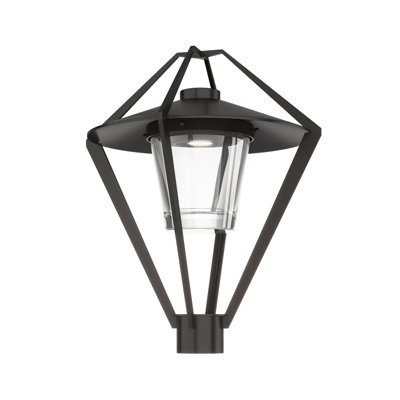 Stellar Post Light - Clear Glass