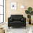 Bruch Tufted Club Chair, Accent chair, Reading chair with wood legs-1933548828