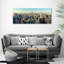 Skyscrapers - No Frame Print on Canvas