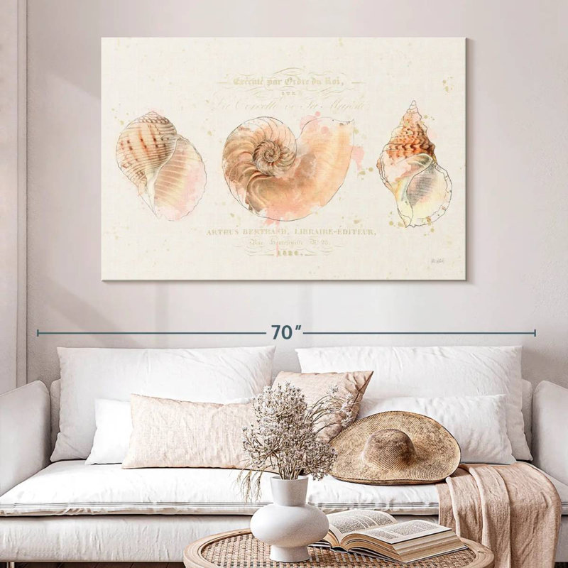 Aletra Pretty Shells Collection I, 34" H x 51" W