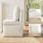 Upholstered Side Dining Chair With Storage Space
