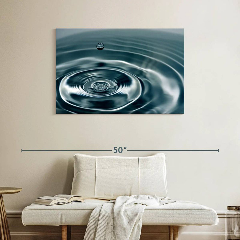 Goutte d'eau Alvord, H 26 po x l 39 po