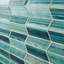 Maya 2x7 Chevron Polished Glass Mosaic Tile-127614934