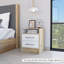 Thandie 40cm W Manufactured Wood Bedside Table