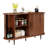 Sideboard Cabinet with Storage and double Sliding Doors