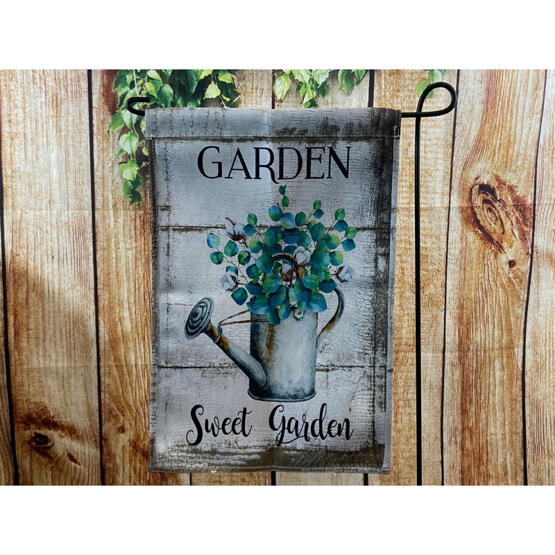 Double Sided 18'' H x 12'' W Polyester Garden Flag