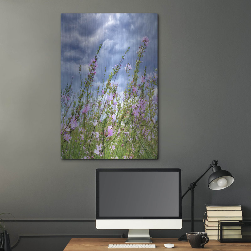 "Fleurs sauvages" par Dennis Frates, H 36 po x l 24 po