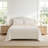 Martha Stewart Skylands Solid Cotton Percale Beige Sheet Set-134145652-134145656